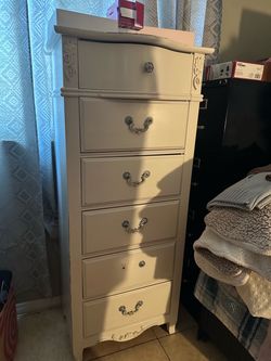 White dresser