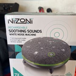 Nizoni White Noise Machine And Alarm Clock