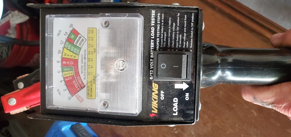 Viking 6/12 Volt Battery Load Tester