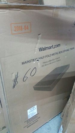New twin size box spring