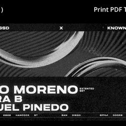 Nico Moreno @ Spin