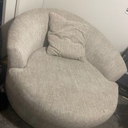 Swivel Round Sofa