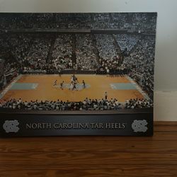 Wrapped UNC Basketball Sign