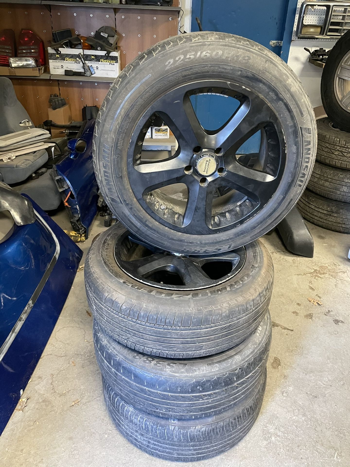 Wheels And Tires 225/60/R18 AMERICAN RACING