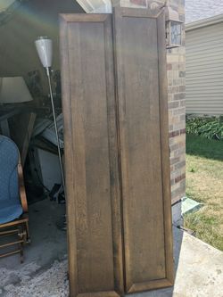 2 15 inch wide doors by 79 high