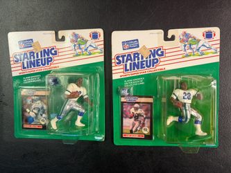 1989 SLU Figures: John L Williams & Curt Warner