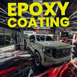 Garage Car Lift & Tool Boxes