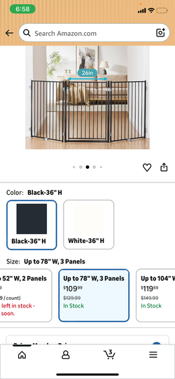 Pet safety gate free standing