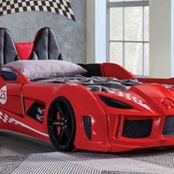 💥💥 Brand New Red Twin Size Race Car Bed Frame 💥💥