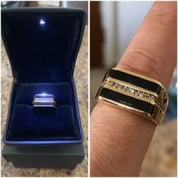 14k yellow gold Men’s ring 9.5