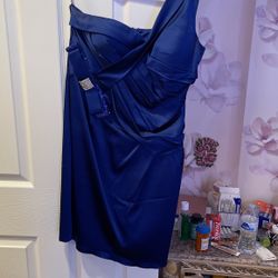 Royal blue dress size medium