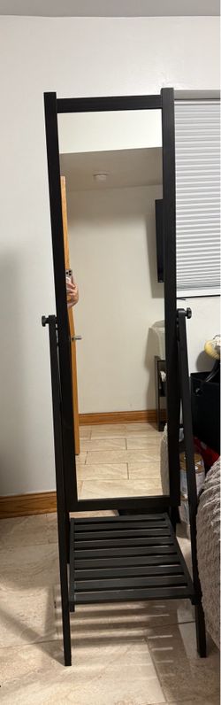ikea isfjorden standing mirror