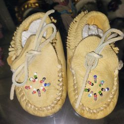 Vintage Kids Moccasins