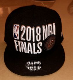 Black Cavs Locker Room NBA Finals Hat 2018