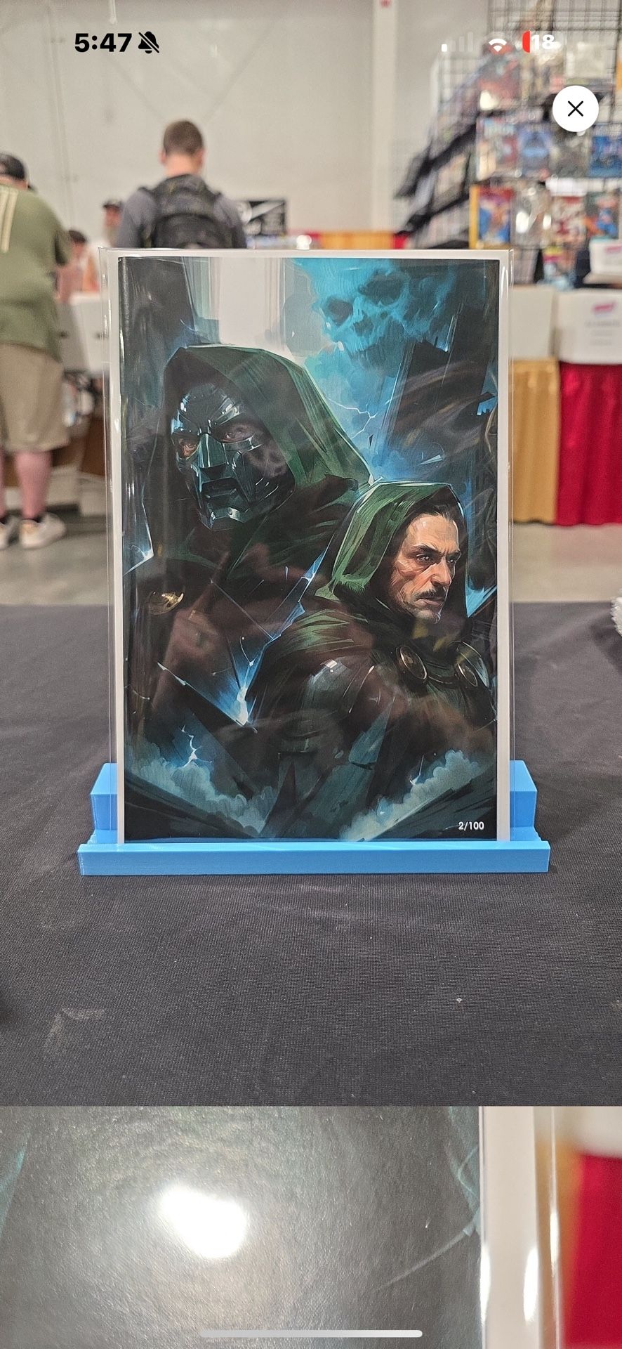 FAME: RDJ (DR.DOOM) 2/100!