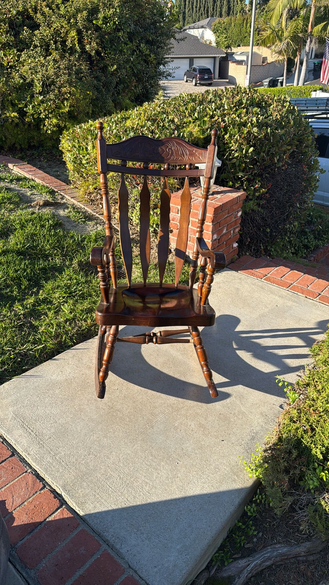 Rocking Chair Needs To Be Fixed But Rocks! From 80’s / 90’s