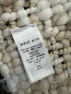 West elm marled basketweave throw new arrivals