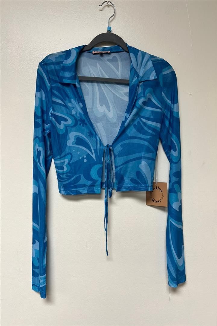 Blue Me Top