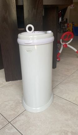 Ubbi Diaper Pail White