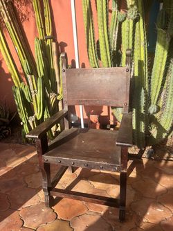 Spanish wood chair