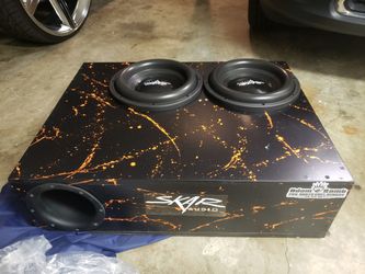 Custom painted sub boxes / placed orders