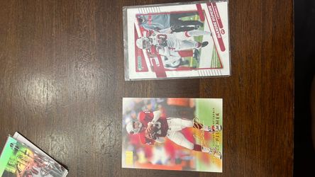 Two Cardinals cards Jake Plumer and Deandre Hopkins