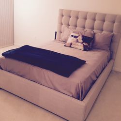 Queen Bed Frame  With Headboard