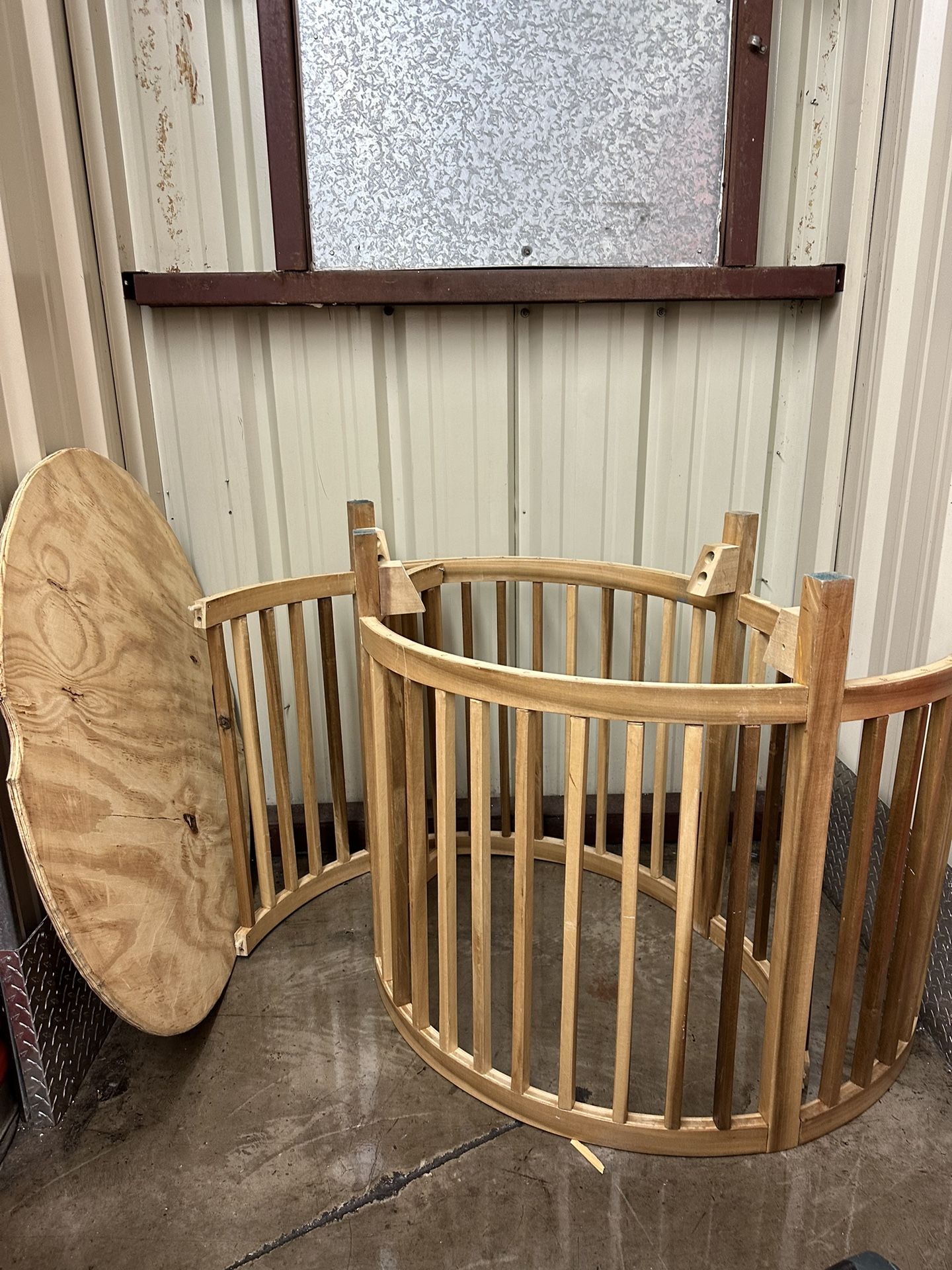 Crib Mattress Round Cribs For A Small Baby Boy Or Girl Nursery