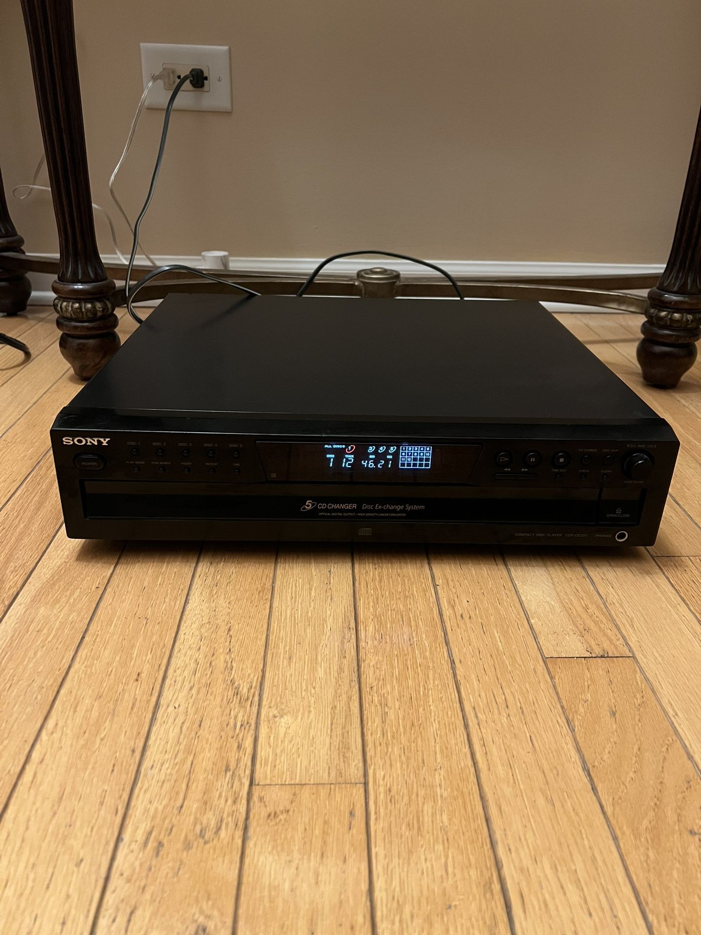 Sony CDP-CE375 5-Disc Changer