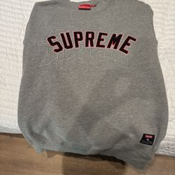 Grey Supreme Pullover