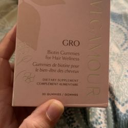 Vegamour Gro Biotin Gummies Hair Wellness 