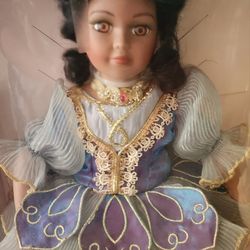 Rare Collectible.Memories Edition Vintage Porcelain DOLL
