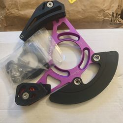 New MTB DH 1x chainguide and bashguard