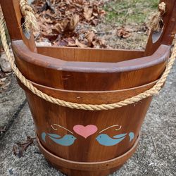 Wooden Bucket 