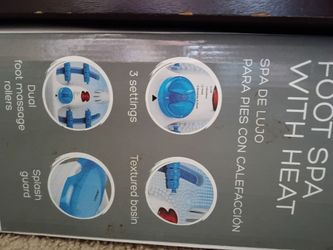 Foot Spa with Heat and massage