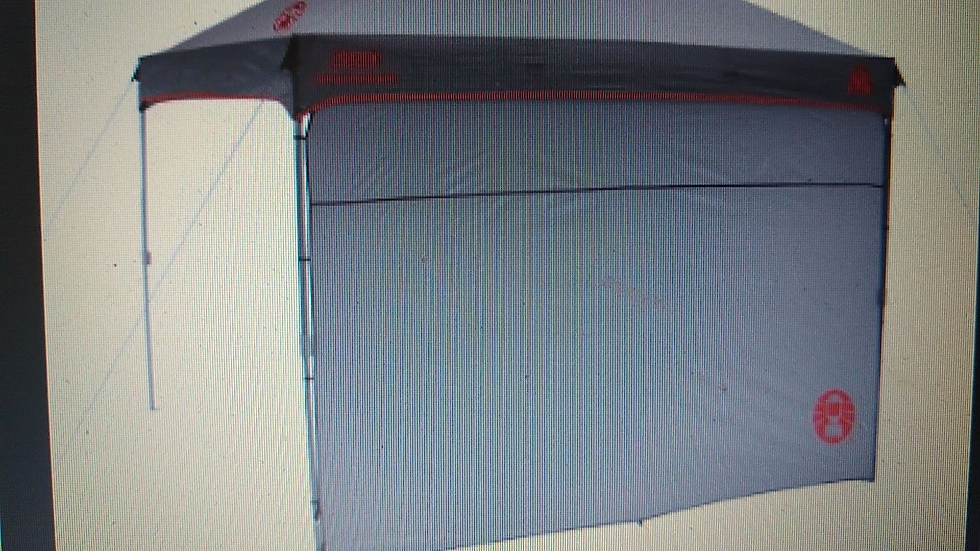 Coleman Instant Canopy with Sunwall 10'x10' Gray