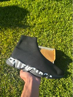 Balenciaga Speed Runners Black and White
