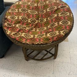 Papasan Chair W/Cushion