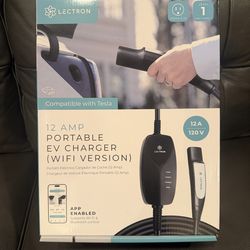 Lectron 12 Amp/120 Volt Portable EV Charger (WiFi Version)