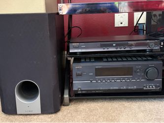 Onto receiver , DVD player and Woofer