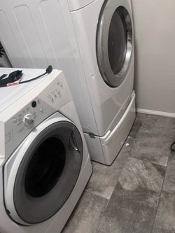 Washer and dryer