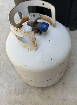 Empty Propane Tank,  Can Be Refilled Or Used For Exchange