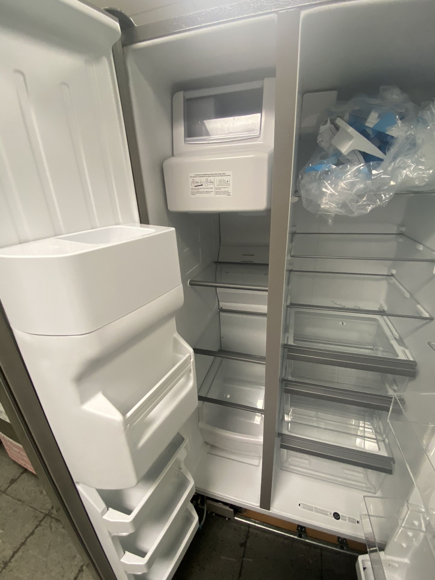 Whirlpool 2 Door Side By Side Stainless Steel Refrigerator