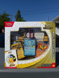 Pokémon TCG 30th Celebration Poster Collection Box