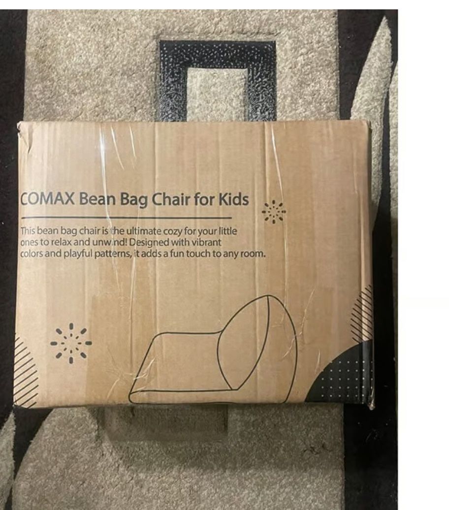 COMAX Kids Bean Bag Chair With Filler
