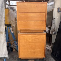 Pair Vintage Dressers