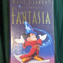 Fantasia Black Diamond Edition VHS Tape with  Inserts