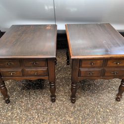 Two Night Stands / End Tables / Bedside Tables