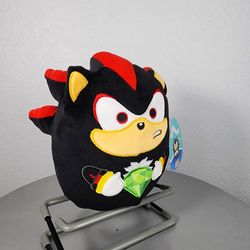 9" Squishmallow Sonic Shadow The Hedgehog With Emerald Plush