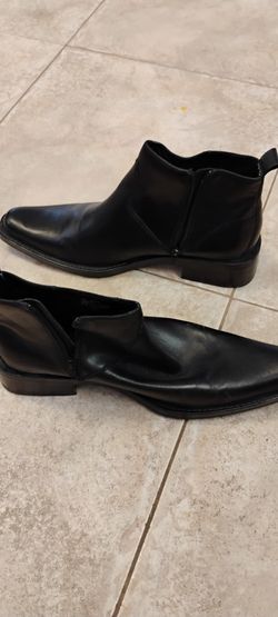 Alfani Men Leather Shoe 10.5 Black